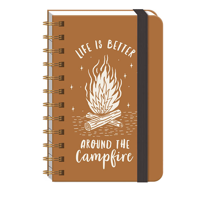 Camping Spiral Pocket Notebook