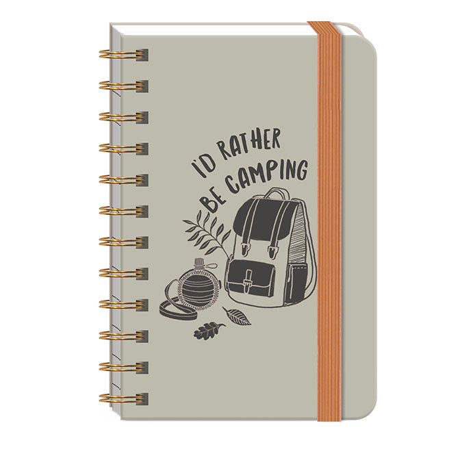 Camping Spiral Pocket Notebook