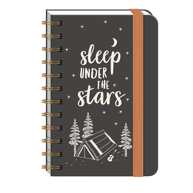 Camping Spiral Pocket Notebook