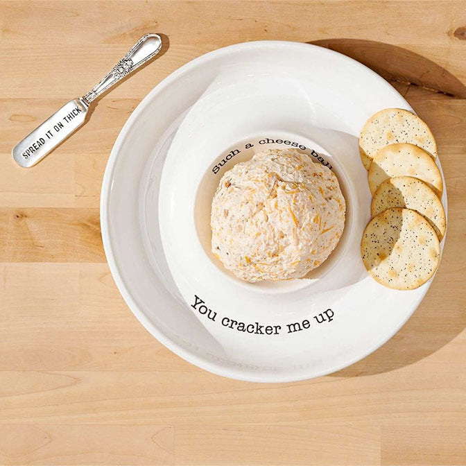 Cheese Ball Dish Set