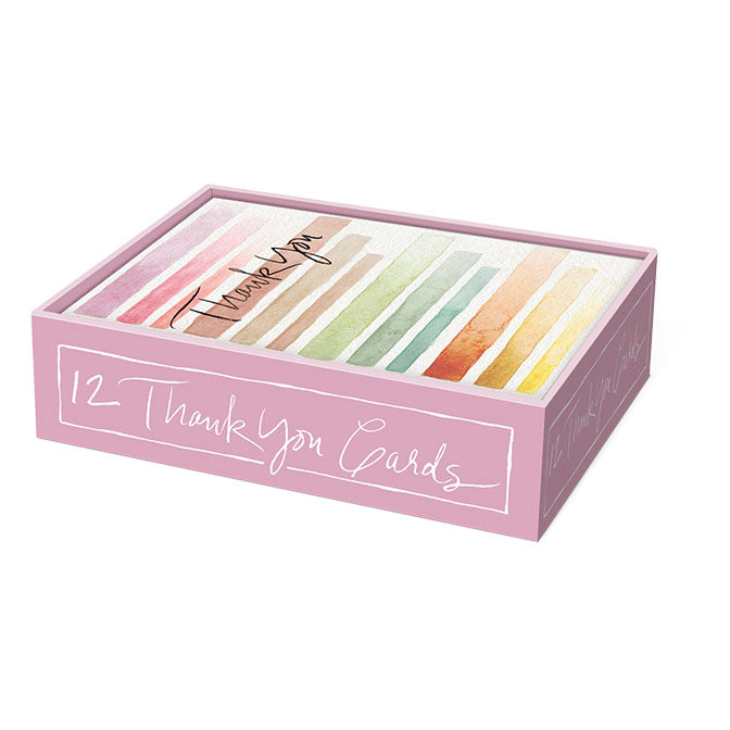 Color Palette Thank You Notes