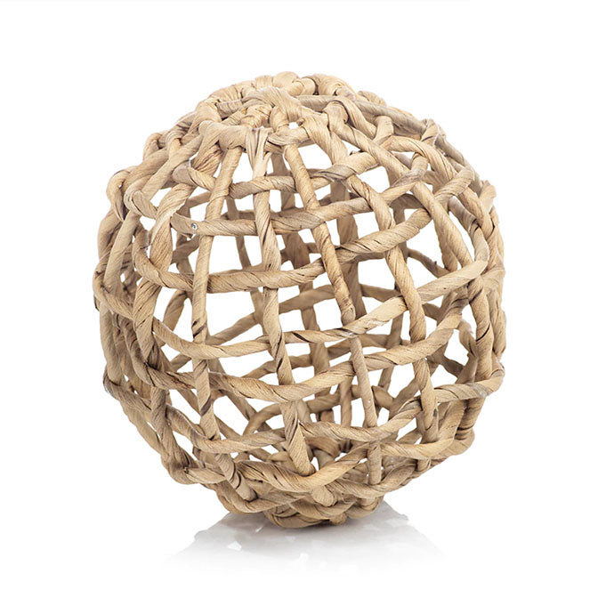 Water Hyacinth Twisted 7" Ball