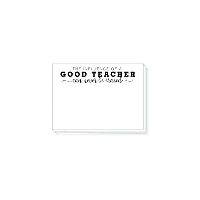 The Influence of a Good Teacher Can Never Be Erased