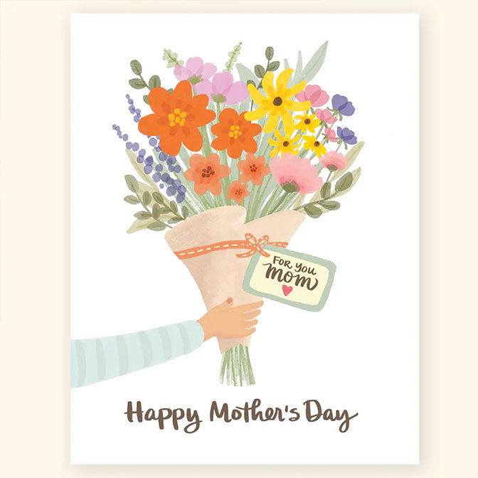 Mother's Day Floral Bouquet Greeting Card
