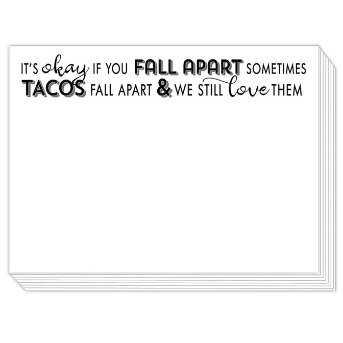 Its Okay If You Fall Apart Sometimes Slab Pad