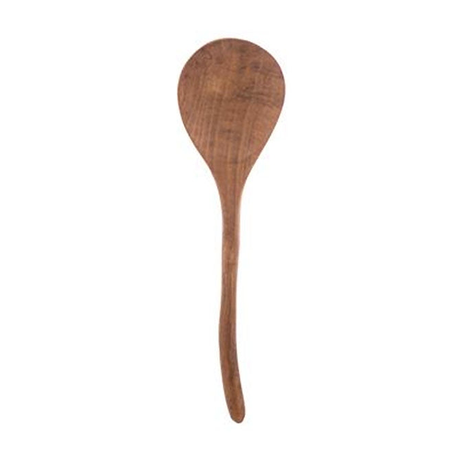 Teak Curved Natural Ladle
