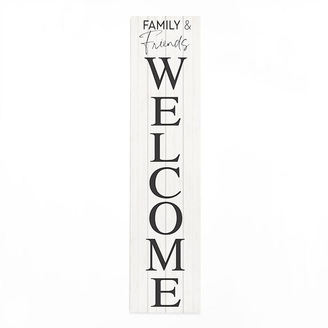 Family And Friends Welcome Porch Board