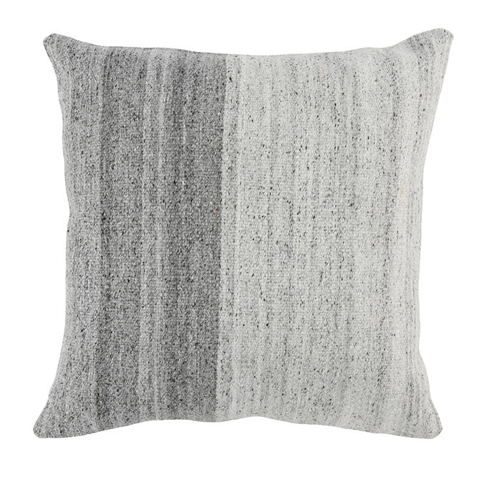 Sabra Gray/Ivory Pillow