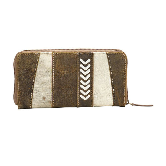 Brown Bloom Wallet