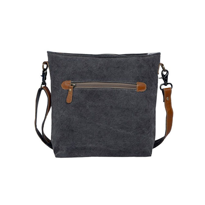 Speechless Canvas & Hairon Bag