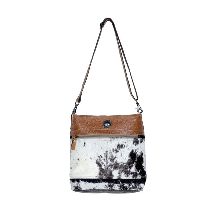 Speechless Canvas & Hairon Bag