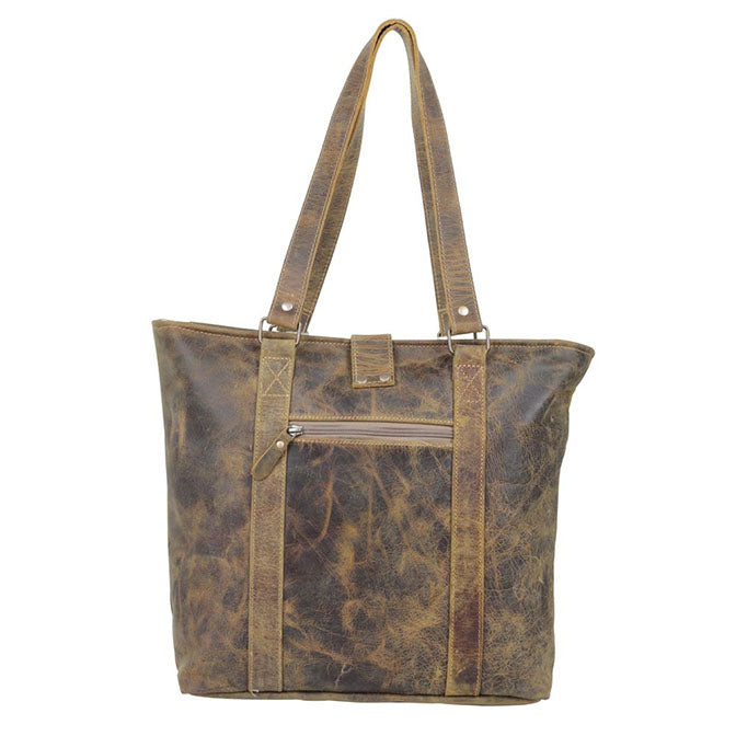 Sand Dunes Leather and Hairon Bag