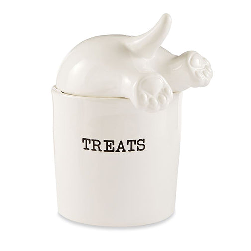 Dog Tail Treat Canister
