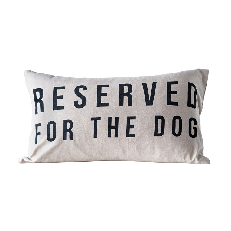 Cotton Dog Pillow