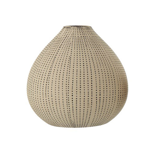 Stoneware Textured Vase