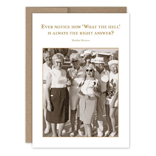'What The Hell'