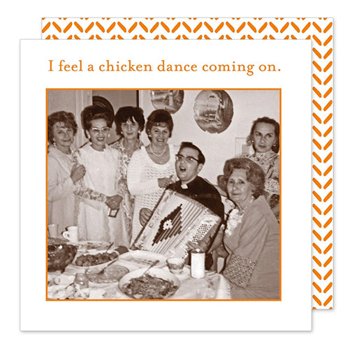 Chicken Dance...Cocktail Napkin