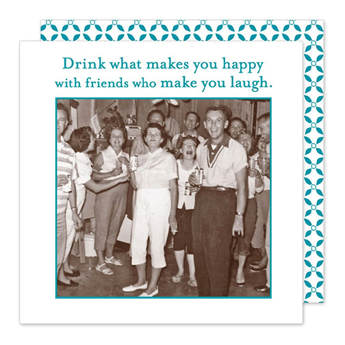 Drink Happy...Cocktail Napkin