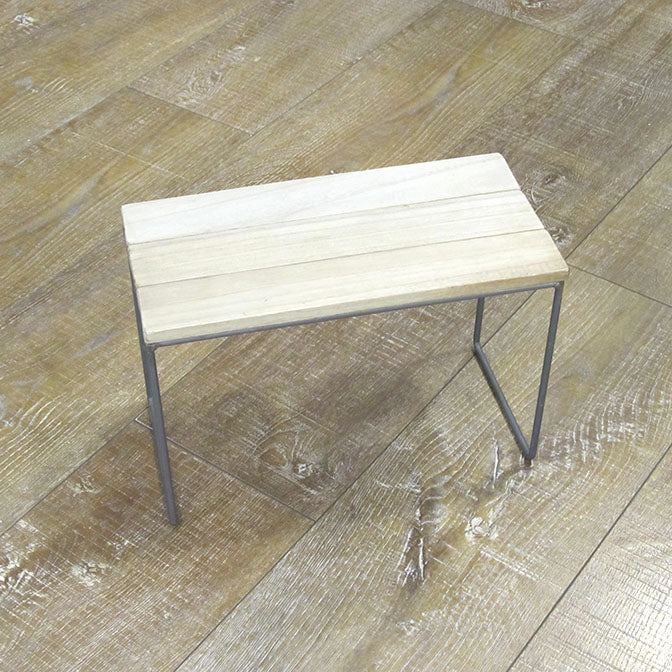 Wood Metal Rectangle Riser
