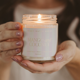 Mango and Coconut 9 oz Soy Candle - Home Decor & Gifts