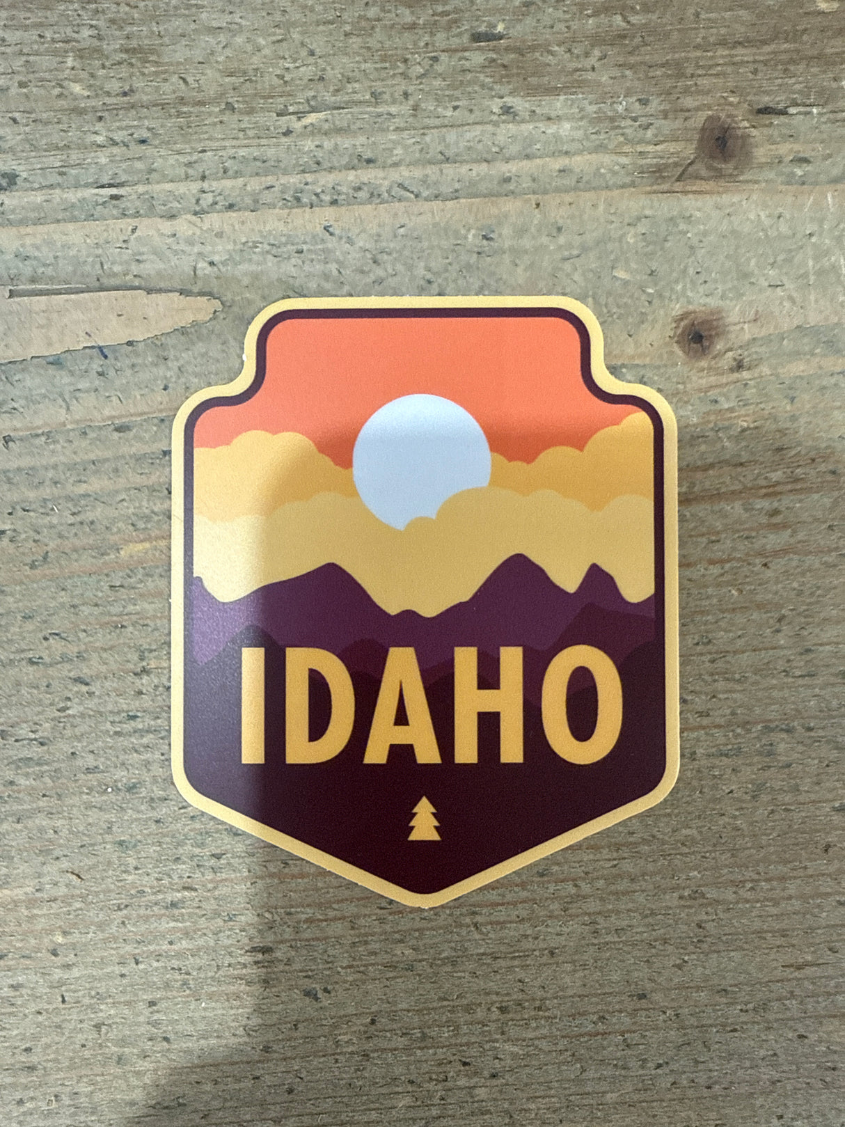 Idaho Orange and Purple Sunset