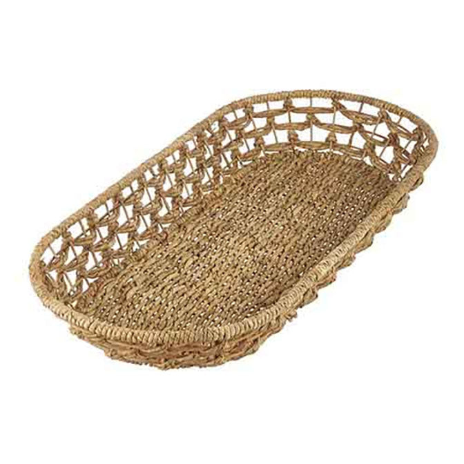 32.5" Oval Woven Basket