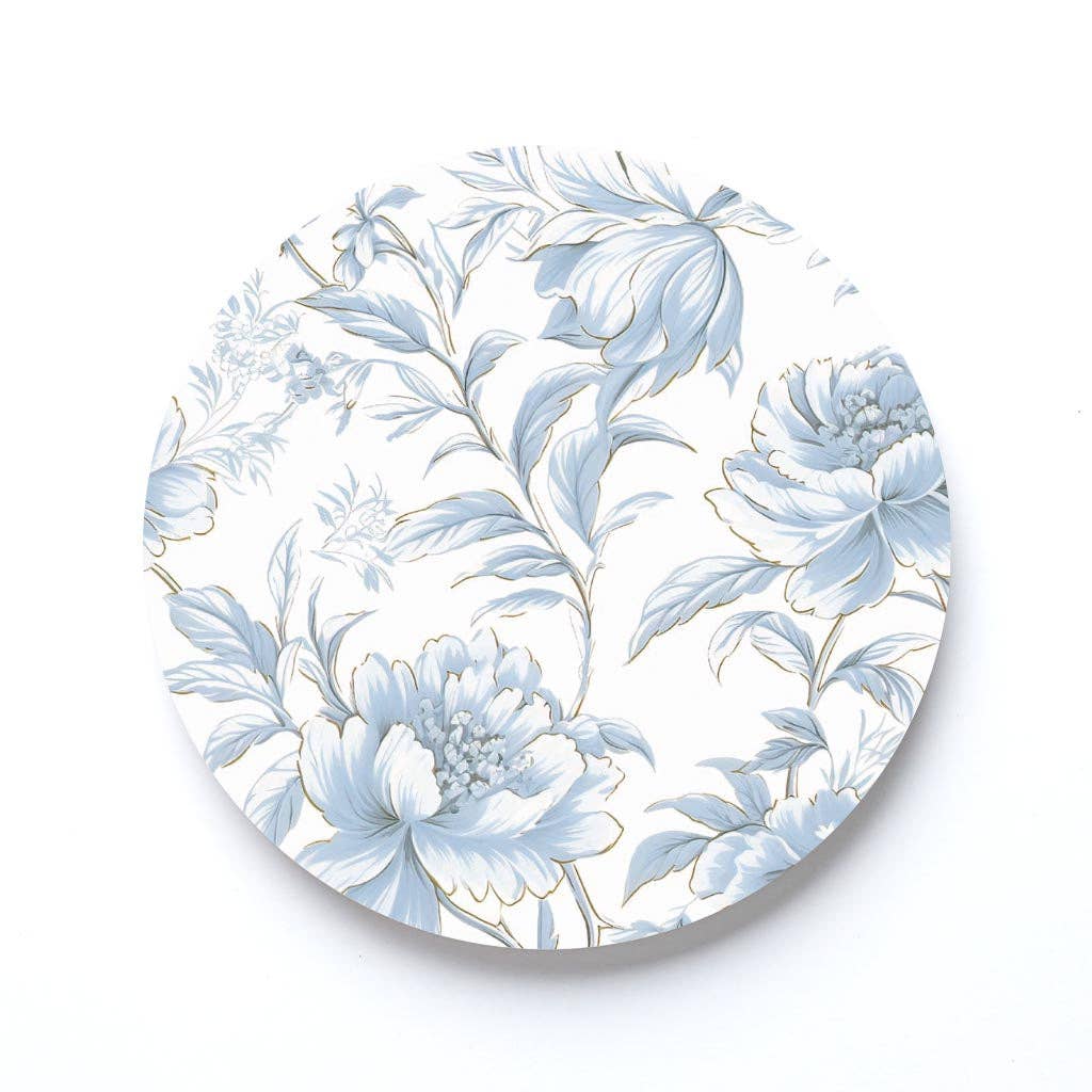 Wispy Floral Gifts, Round Coaster, Gifts for Women, Chic