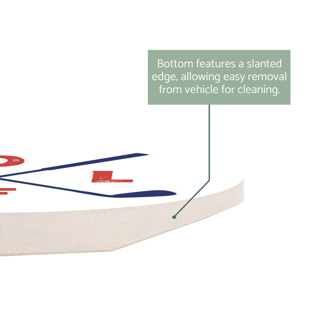 Car Coaster-Golf Crossed Clubs