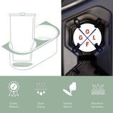 Car Coaster-Golf Crossed Clubs