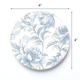 Wispy Floral Gifts, Round Coaster, Gifts for Women, Chic