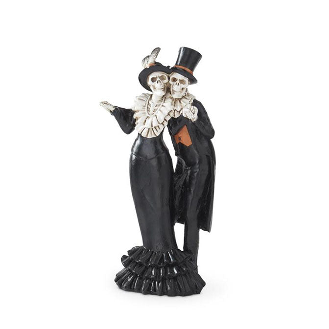 9.25 Inch Resin Dancing Skeleton Couple