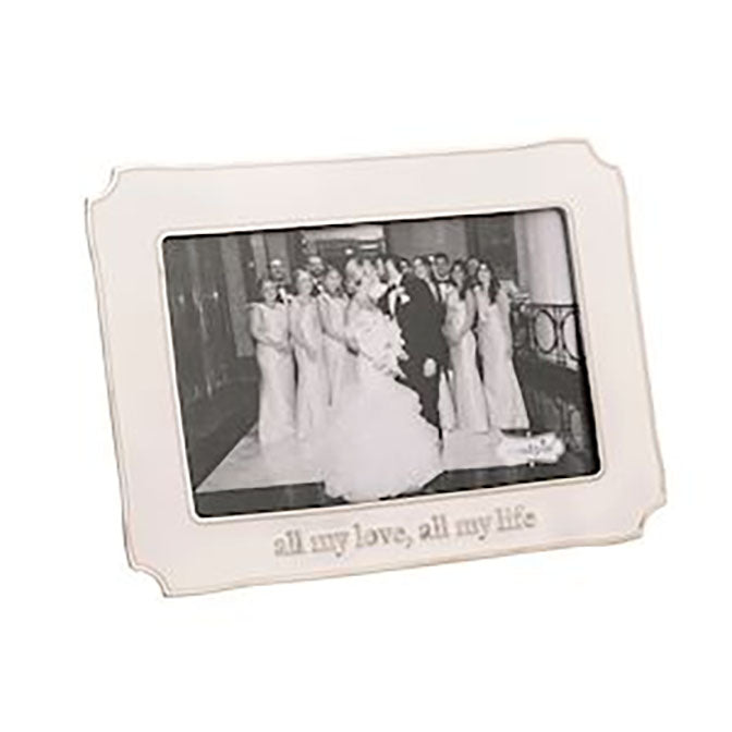 All My Love Frame Enamel Frame