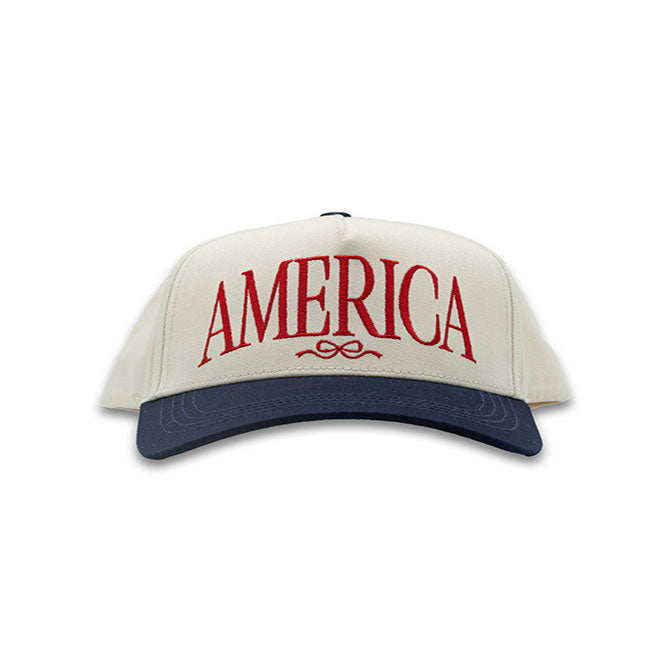 America Hat with Red Bow