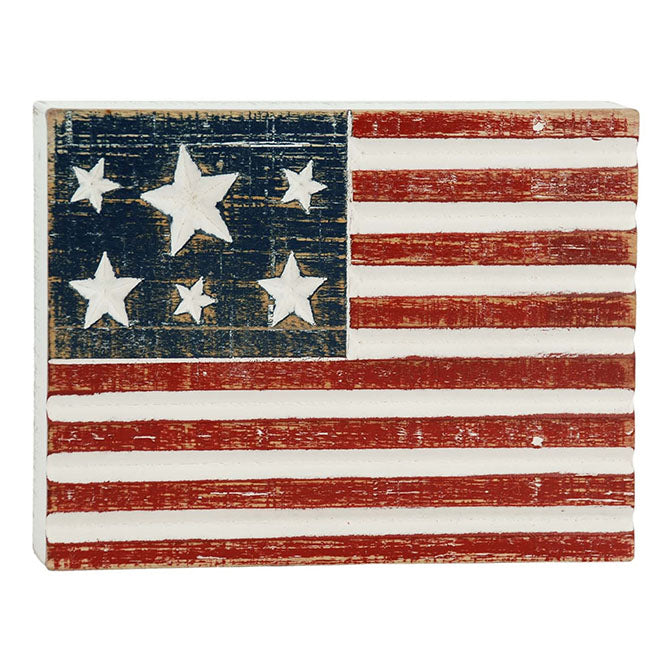 American Flag Block