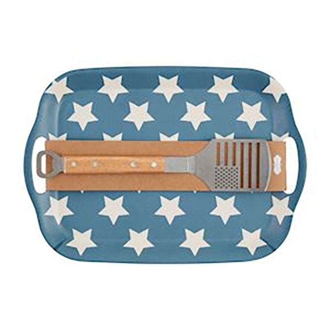 Americana Tray & Spatula Set