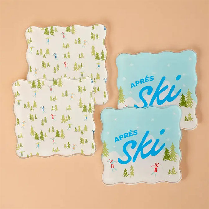 Table Talk Acrylic Coaster Set