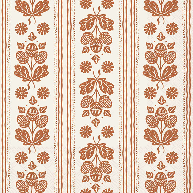 Autumn Wallpaper Orange Cocktail Napkin