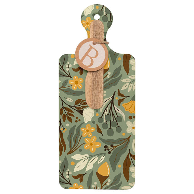 Autumn Acorn Cuterie & Spreader Set