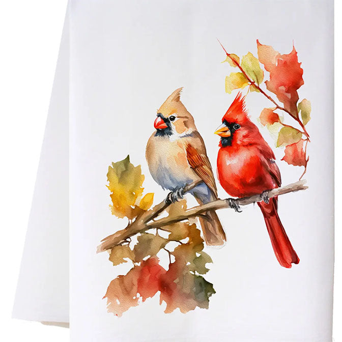 Autumn Cardinals Wonder Towel