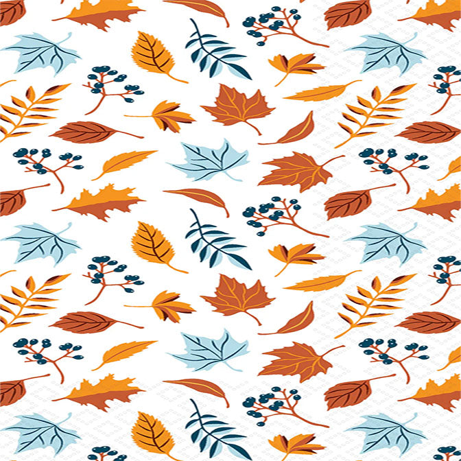 Autumn Leaves Scatter Guest Towel