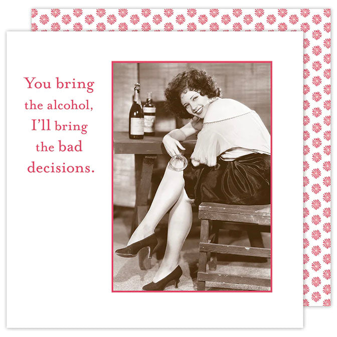Bad Decisions Napkins