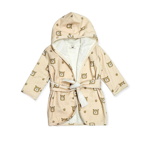 Stars Hooded Baby Bath Robe (Organic Cotton)