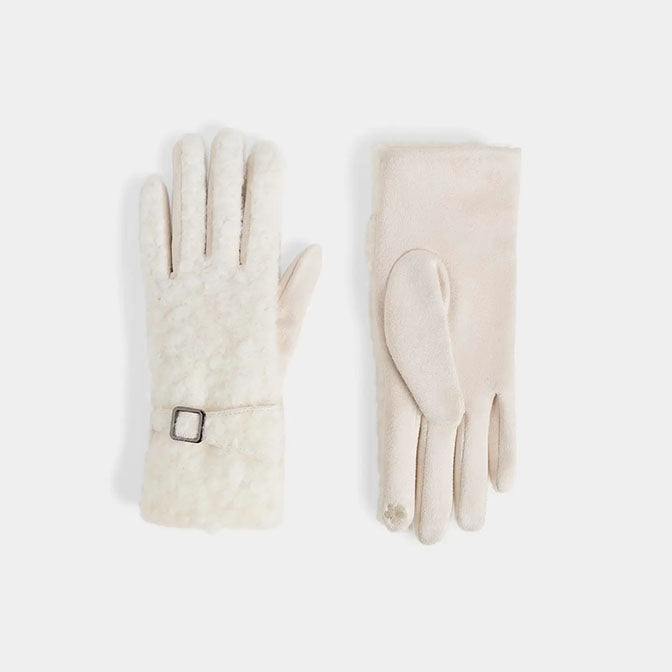 Sherpa Belted Touchscreen Gloves