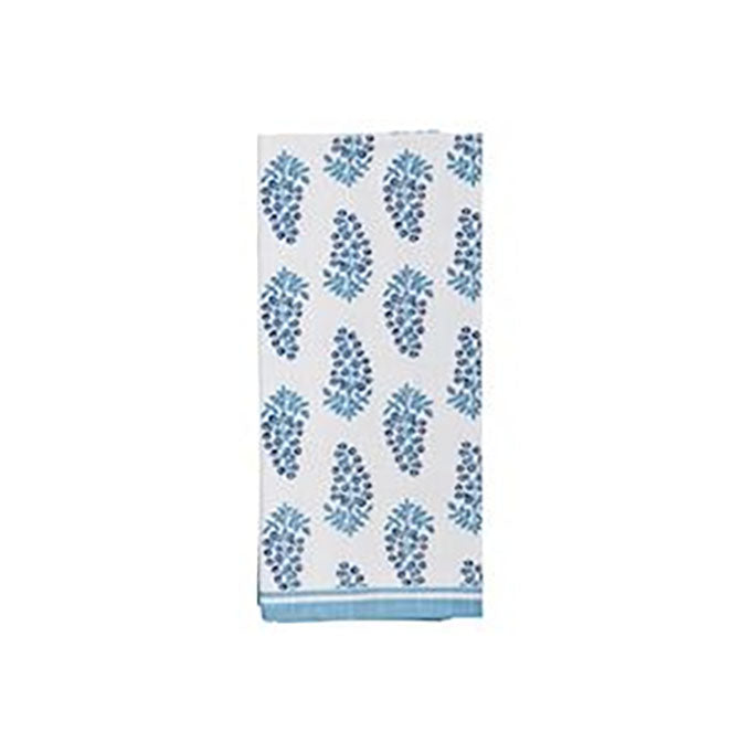 Blue Block Towel