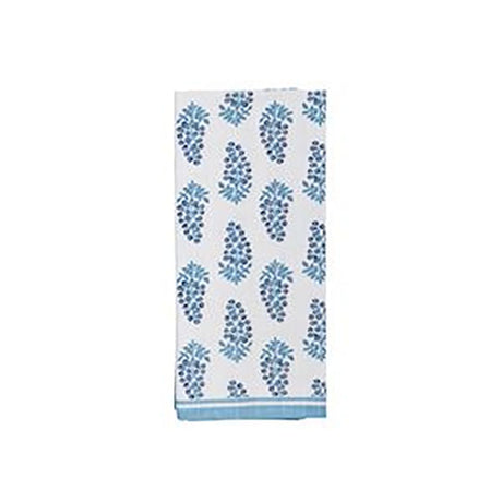 Blue Block Towel