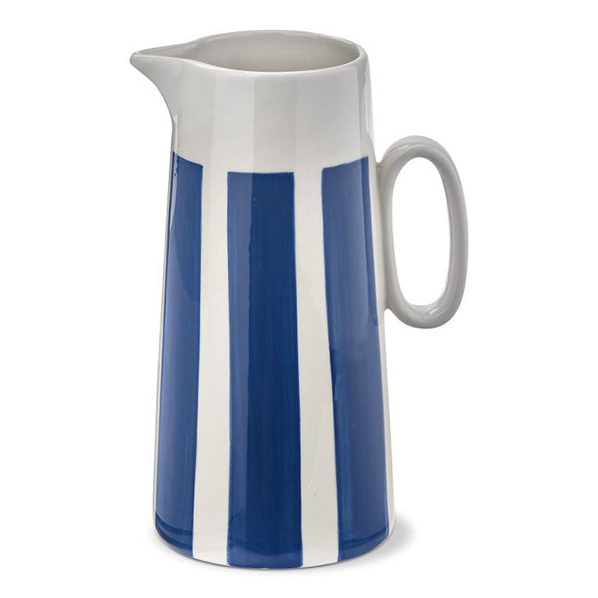 Bold Stripe Pitcher