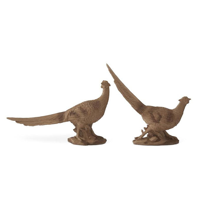 Brown Resin Pheasants