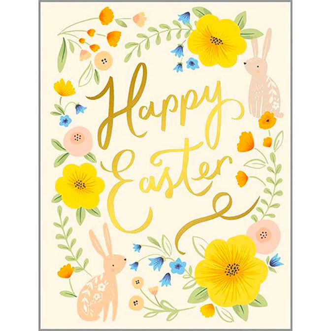 Bunnies & Flowers