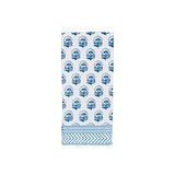 Blue Block Towel