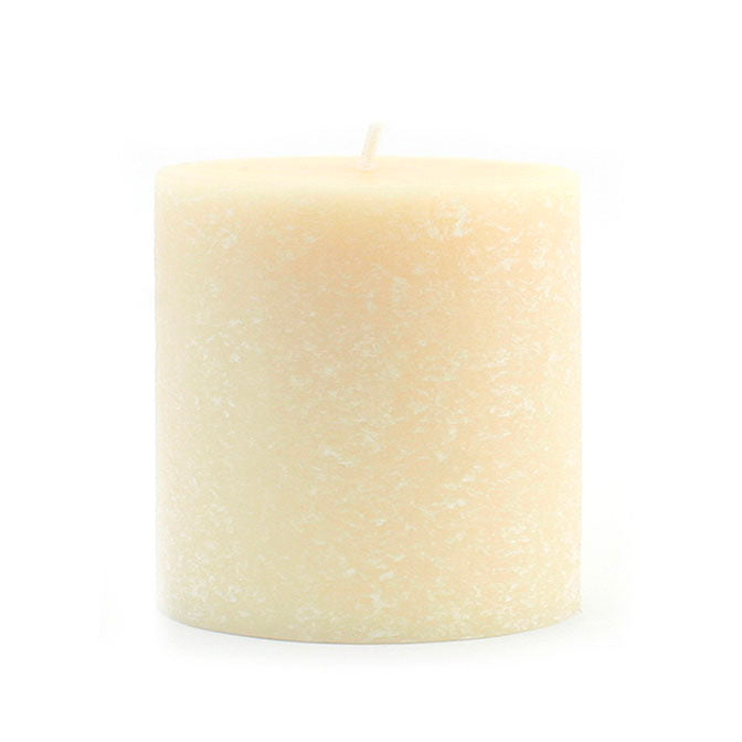 Buttercream 3x3 Unscented Pillar Candle